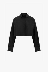 Poplin Cropped Shirt