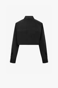 Poplin Cropped Shirt