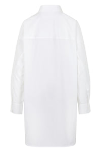 Oversized Cotton Long Shirt