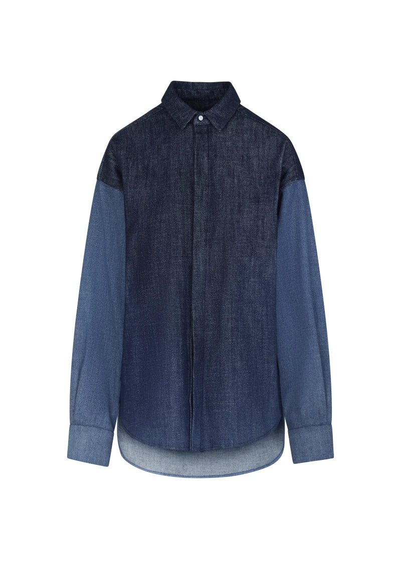 Gradient Denim Shirt – www.gaiavittoria.com