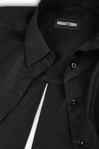 Poplin Cut Out Shirt