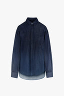 Denim Shirt in Gradient Denim