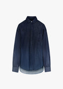 Denim Shirt in Gradient Denim
