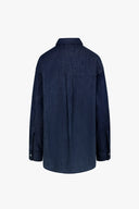 Denim Shirt in Solid Denim