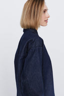 Denim Shirt in Solid Denim