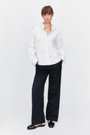 Boyfriend Shirt in Premium White