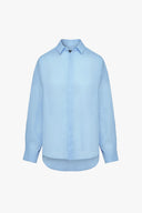 Shirt in Azure Ramie