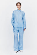 Shirt in Azure Ramie