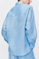 Shirt in Azure Ramie