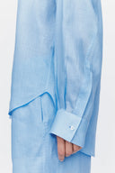 Shirt in Azure Ramie
