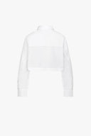 Crop Shirt in Premium White