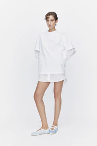 T-Shirt Dress in Jersey and Ramie by Gaiavittoria