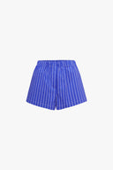 Shorts in Indigo Stripes