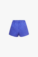 Shorts in Indigo Stripes