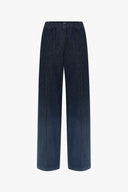 Denim Trousers in Gradient Denim
