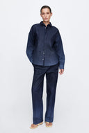 Denim Trousers in Gradient Denim