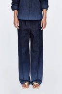 Denim Trousers in Gradient Denim