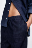 Denim Trousers in Gradient Denim