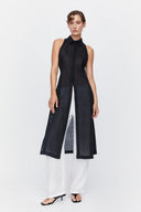 Pantaloni in White Ramie