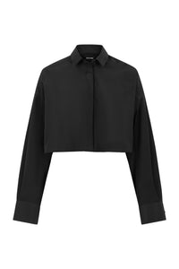 Poplin Cropped Shirt