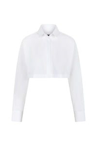 Poplin Super Cropped Shirt