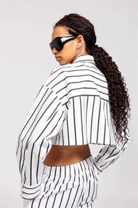 Poplin Super Cropped Shirt