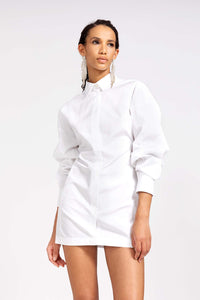 Volume Shirt Dress